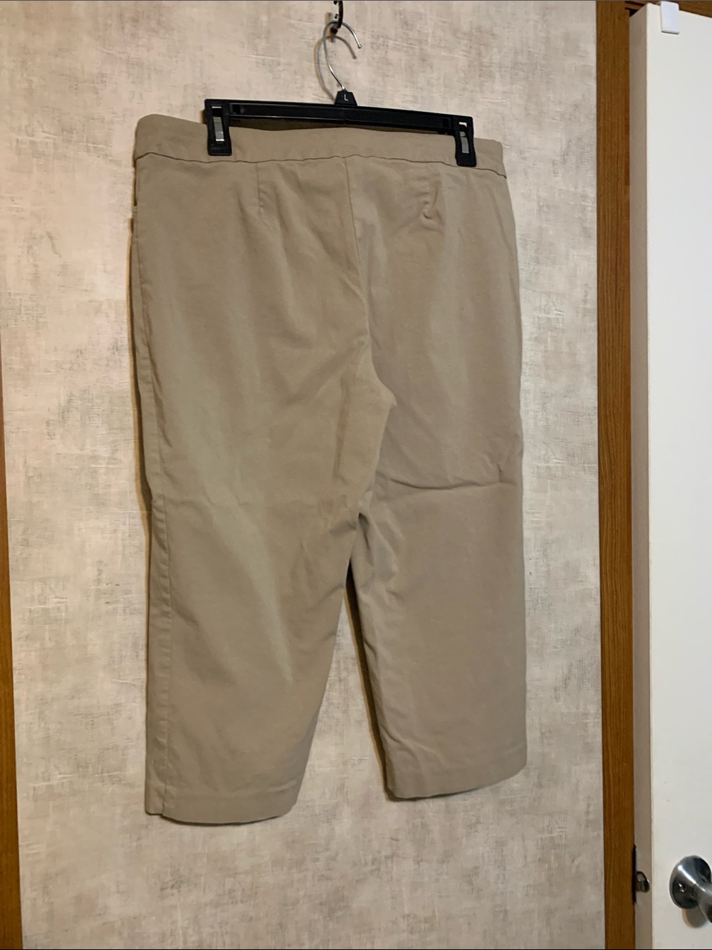 Time and Tru Neutral Tan Pull-On Capri Pants size large - Picture 3 of 3